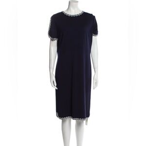 St. John Bateau Neckline Midi Dress | worn only once